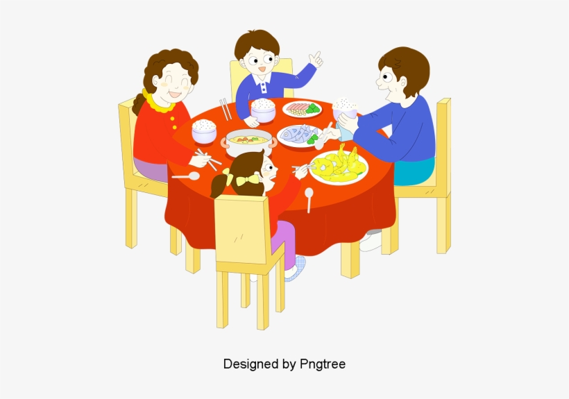 Cartoon Happy Family Design Pattern, Cartoon, Hand - Cartoon, transparent png download