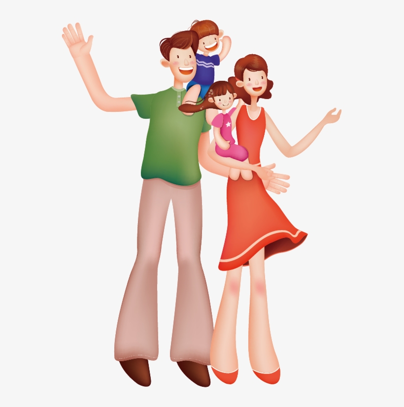 Download Png - Familia De Menino Desenho, transparent png download