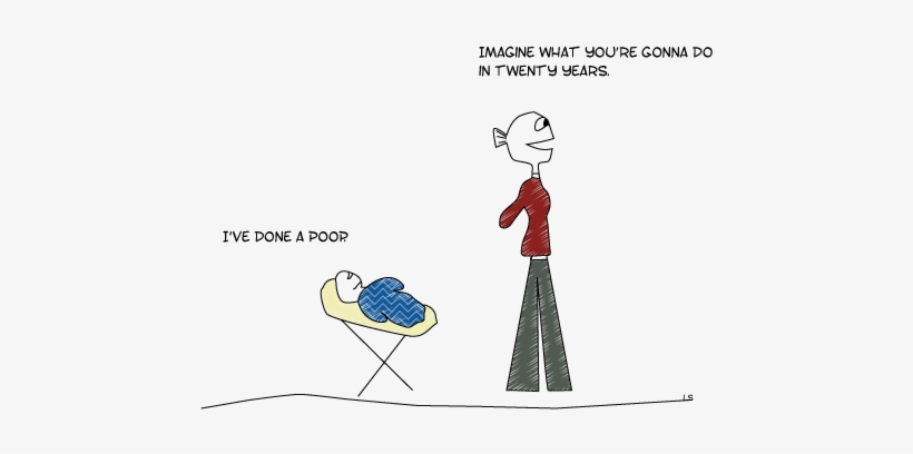 Poop, A Satirical Cartoon About Family - Cartoon, transparent png download