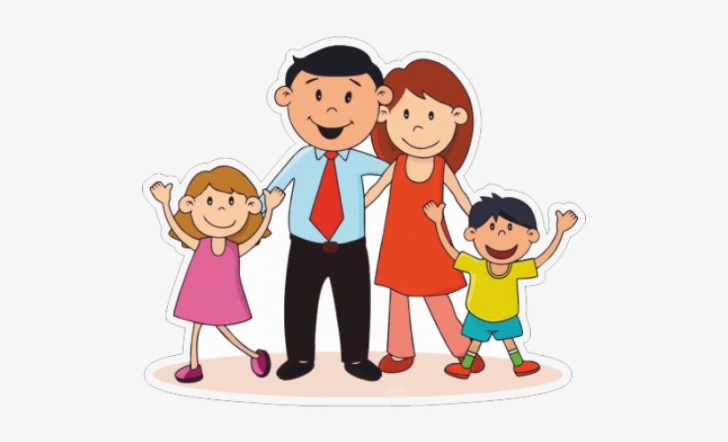 Nuclear Family Hindu Joint Family Clip Art - Que Es La Convivencia Familiar, transparent png download