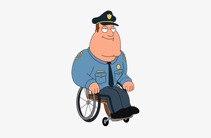 Cop Clipart Police Stuff - Joe Family Guy Png, transparent png download