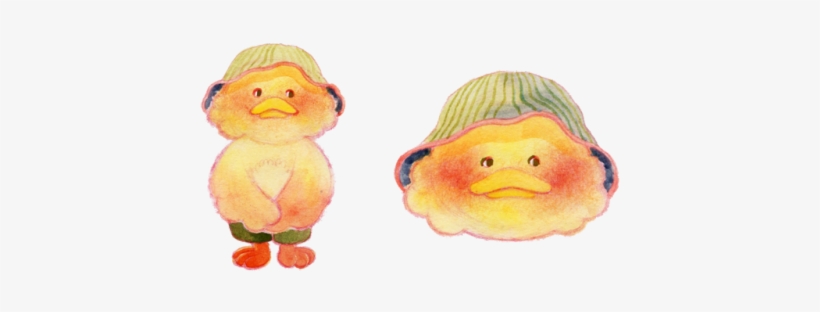 Main Character Ducky In My Story In Klub Zin - Duck Illustration Watercolor Transparent, transparent png download