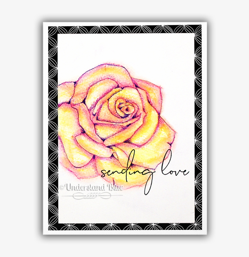 Lazy Watercolor Effect Concord & 9th Rose By Understand - Floribunda, transparent png download