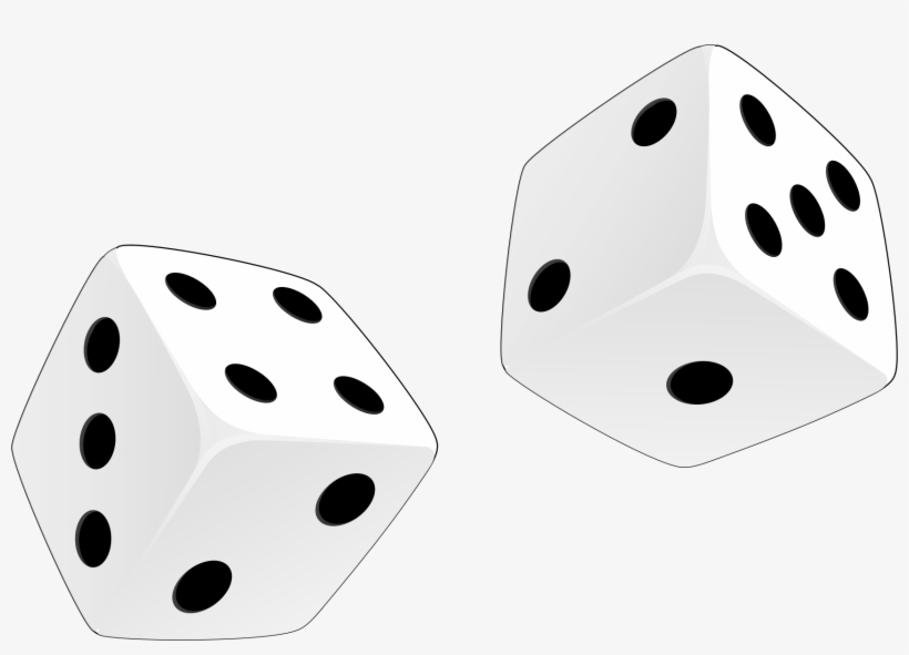 Dice Png Transparent - Dices Clipart, transparent png download