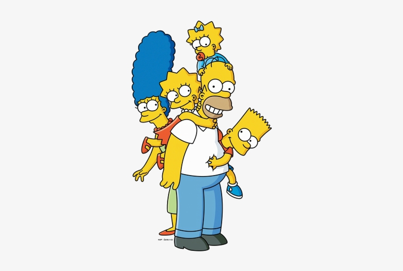 Png Library Download Simpson Family - Poster De Los Simpsons, transparent png download
