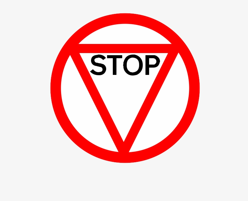34, 27 April 2007 - Uk Stop Sign, transparent png download