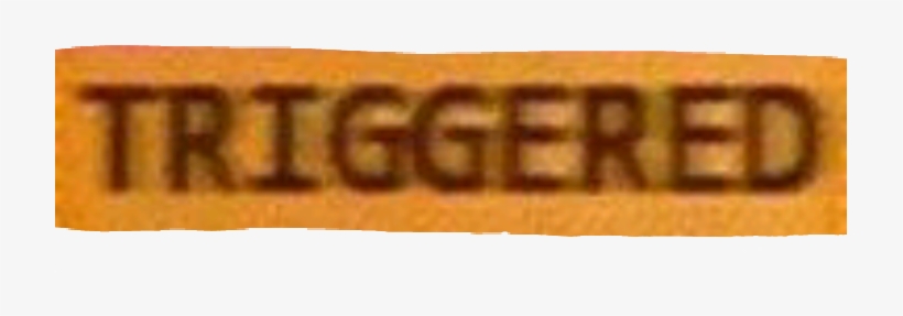 Triggered Png Freeuse Download - Redbubble Triggered Unisex T-shirts, transparent png download