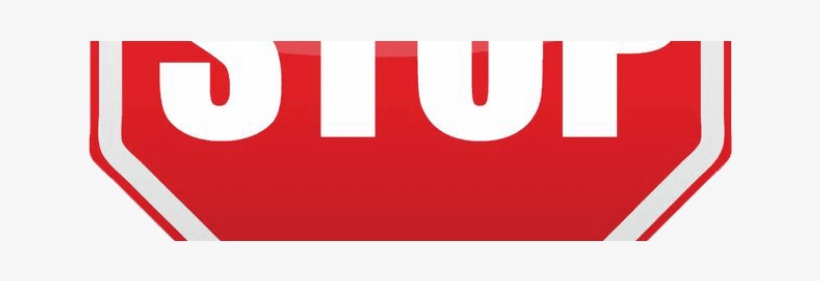 Stop-sign - Stop Sign, transparent png download
