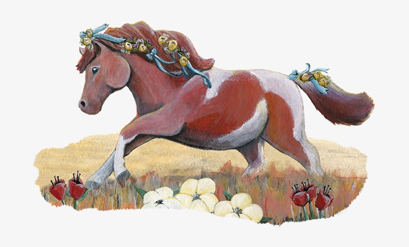 She's The Star Of Our First Book Called The Smallest - Smallest Horse Book, transparent png download