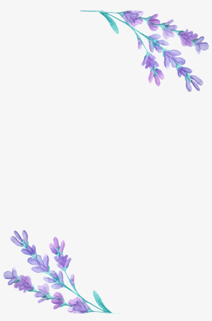 This Graphics Is Violet Elegant Floral Transparent - Lavender Icon, transparent png download