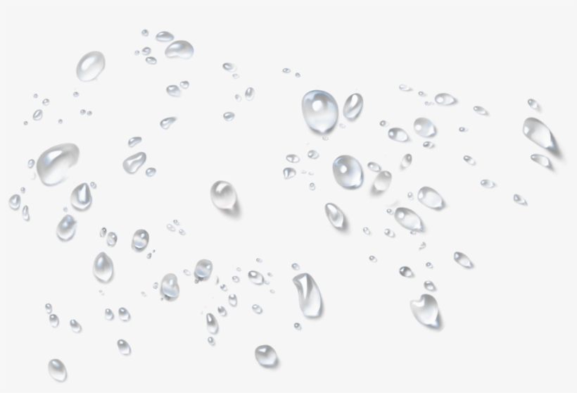 Water Drops Png - Rain Drops Png File, transparent png download