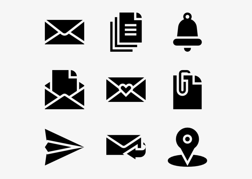 Email 50 Icons - Email, transparent png download