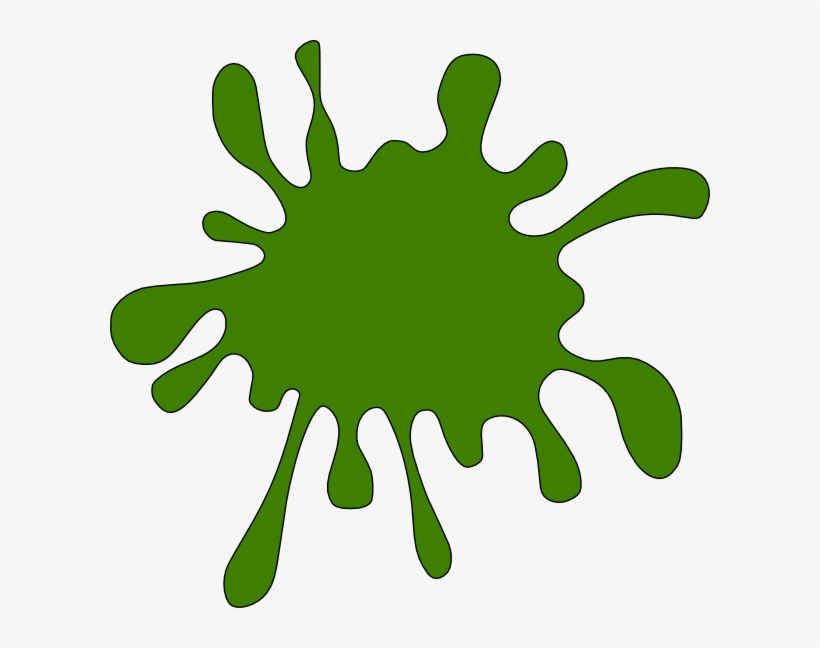 How To Set Use Splat-green Clipart, transparent png download