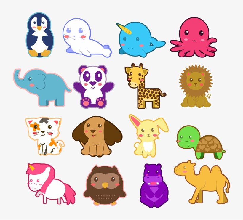 Hippo Clipart Easy Cartoon - Chibi, transparent png download