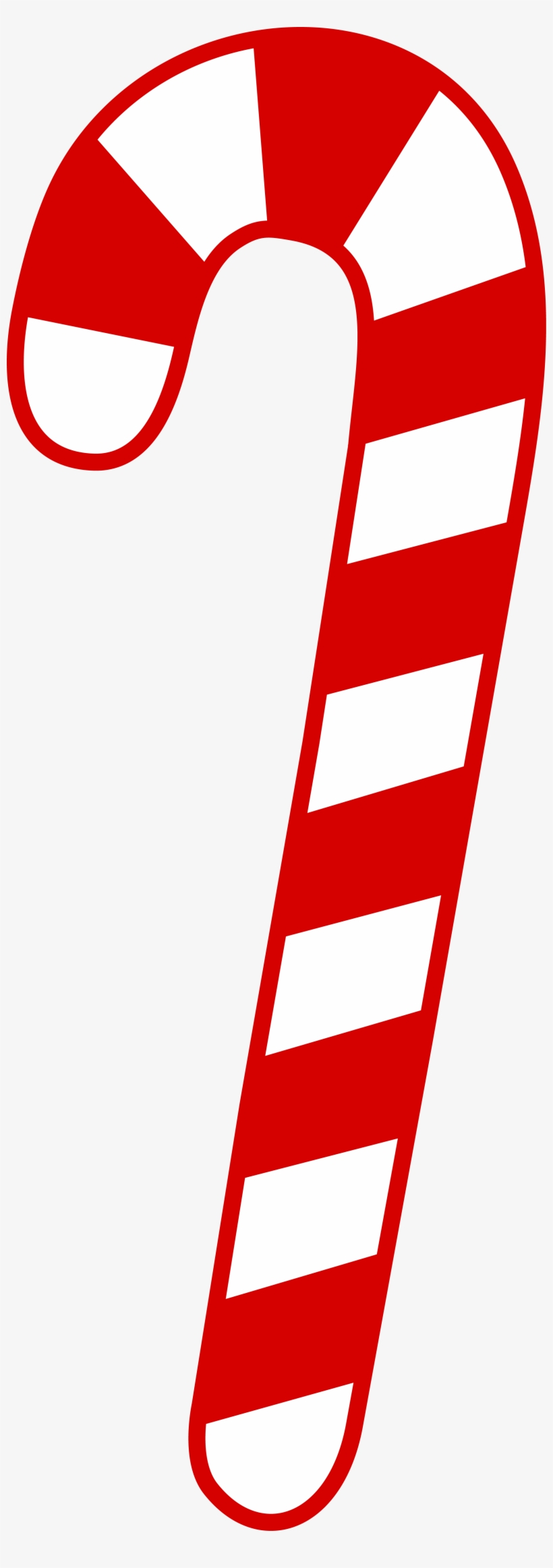 Spread The Cheer And Give Your Followers A Candy Cane - Red And White Candy Cane, transparent png download