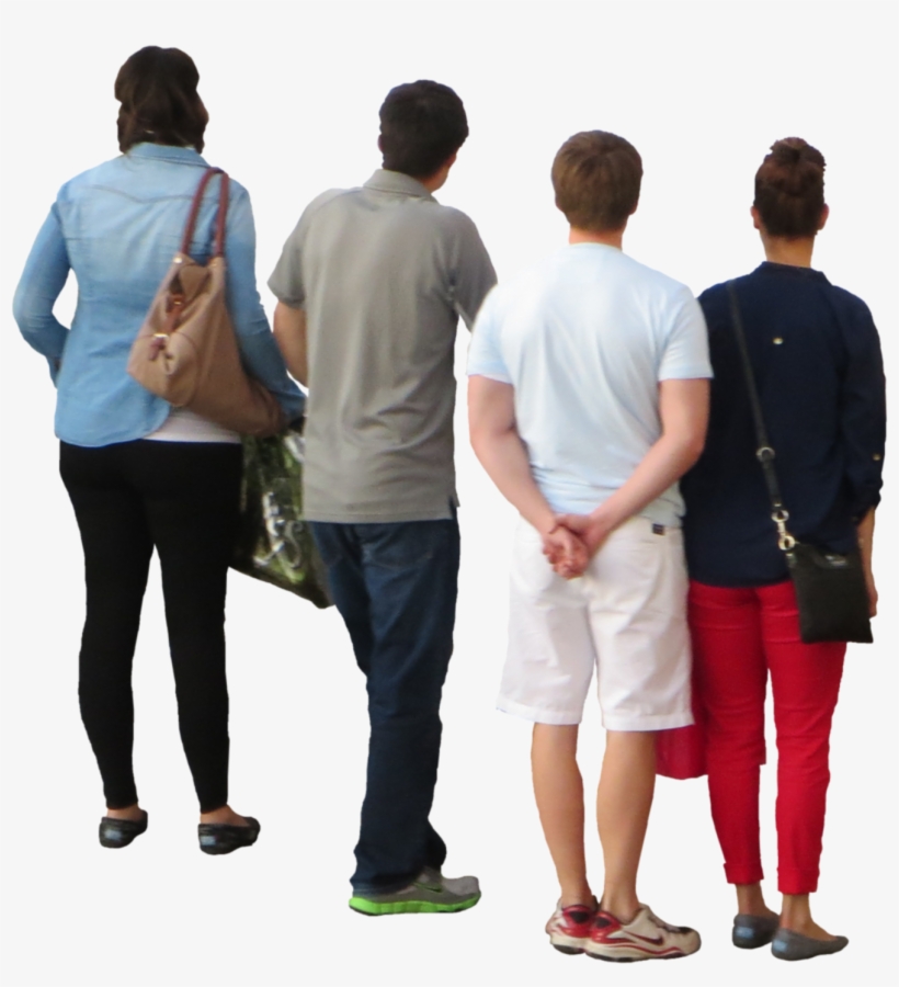 People Png, Cut Out People, People Cutout, My People, - Gente De Espaldas Png, transparent png download