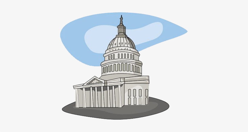 White House Png Transparent Image - White House Clip Art, transparent png download