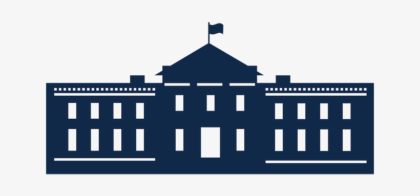 White House Transparent Png - White House Silhouette Clipart, transparent png download