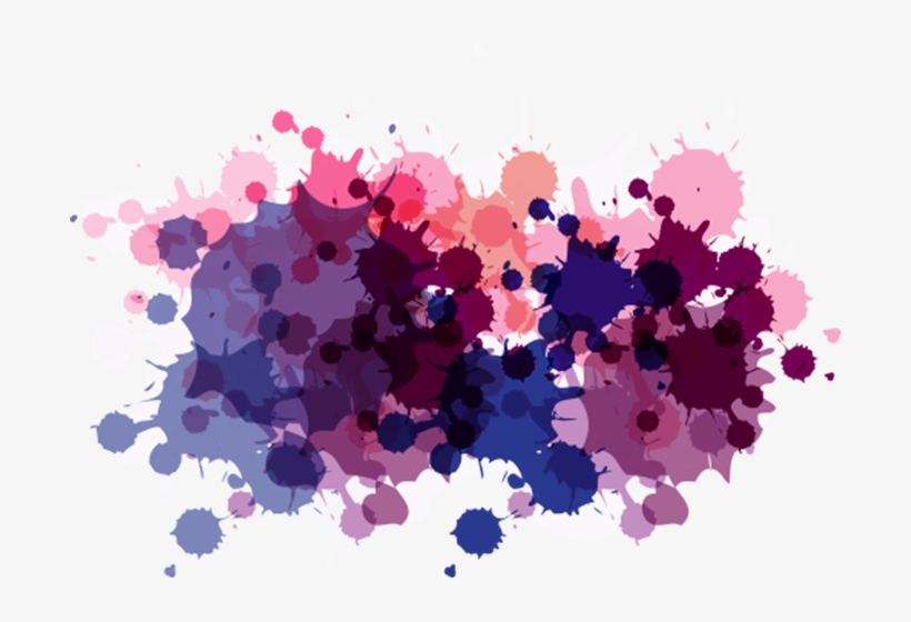 Colorful Vector Elements, Gorgeous Watercolor, Vector - Floral Design, transparent png download