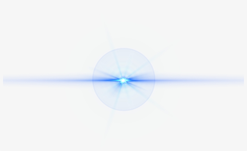 Front Blue Lens Flare Png Image - Lens Flare Png, transparent png download