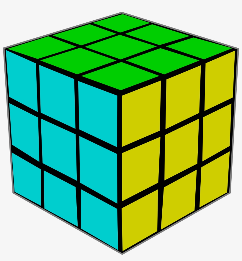 Rubik's Cube Png Image - Rubik's Cube Clipart Png, transparent png download