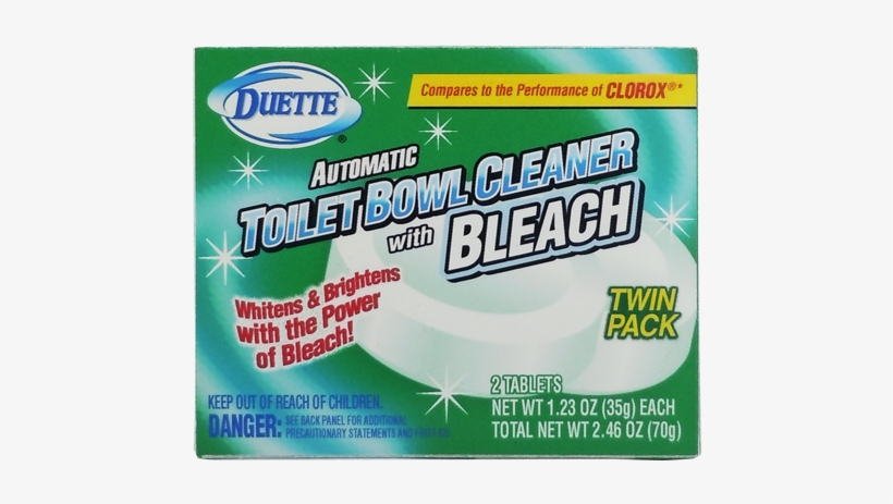 Twin 35gr Bleach In-tank Automatic Toilet Bowl Cleaner - Toilet Bowl Cleaner Label, transparent png download