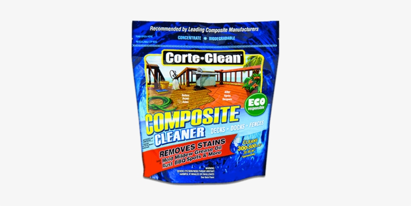 Composite Deck, Dock And Fence Cleaner - Corte Clean, transparent png download