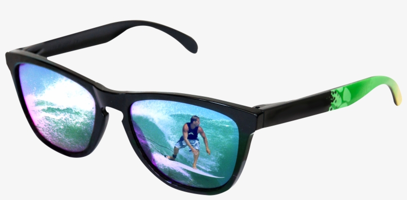 Sunglasses With Surfer Reflection Png Image - Png Sunglass Hd, transparent png download