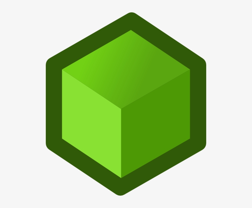 How To Set Use Green Cube Icon Png, transparent png download