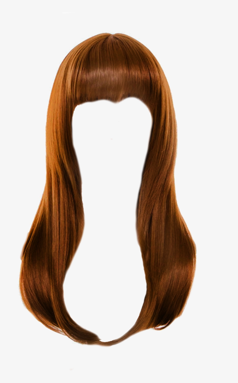 Women Hair Png Image - Hair With Bangs Transparent, transparent png download