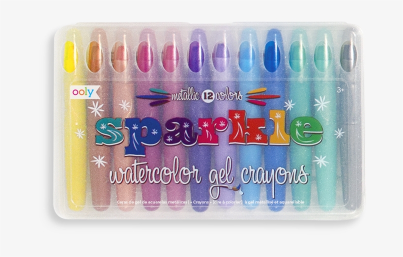 Sparkle Watercolor Gel Crayons, transparent png download