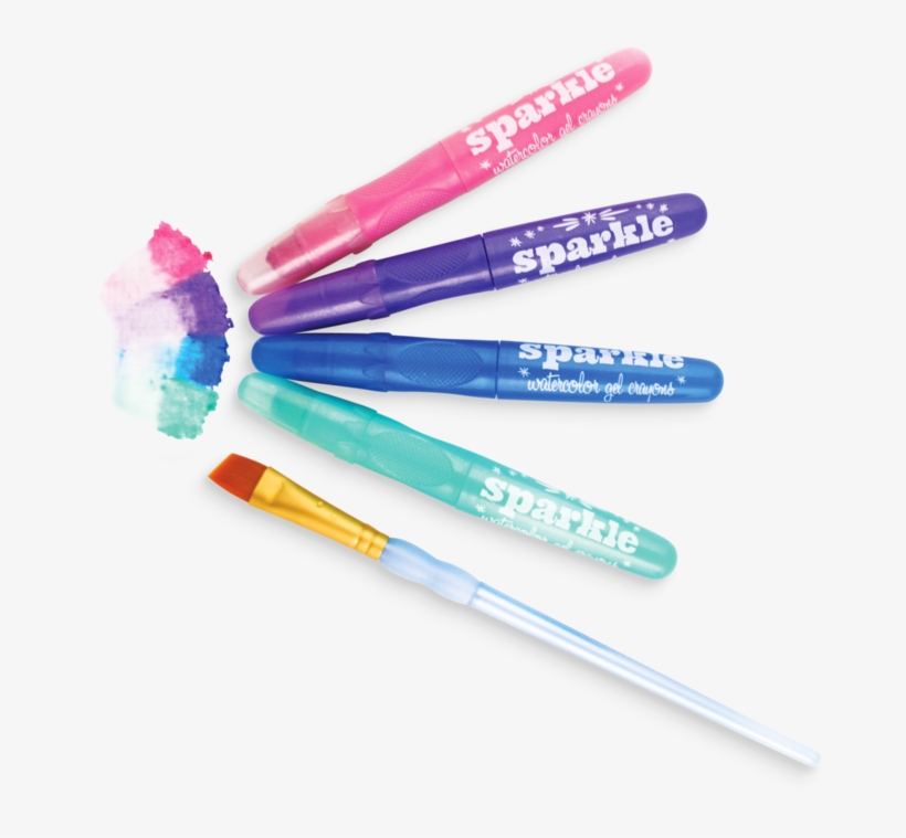 Sparkle Watercolor Gel Crayons - Ooly Sparkle Watercolor Gel Crayons, transparent png download