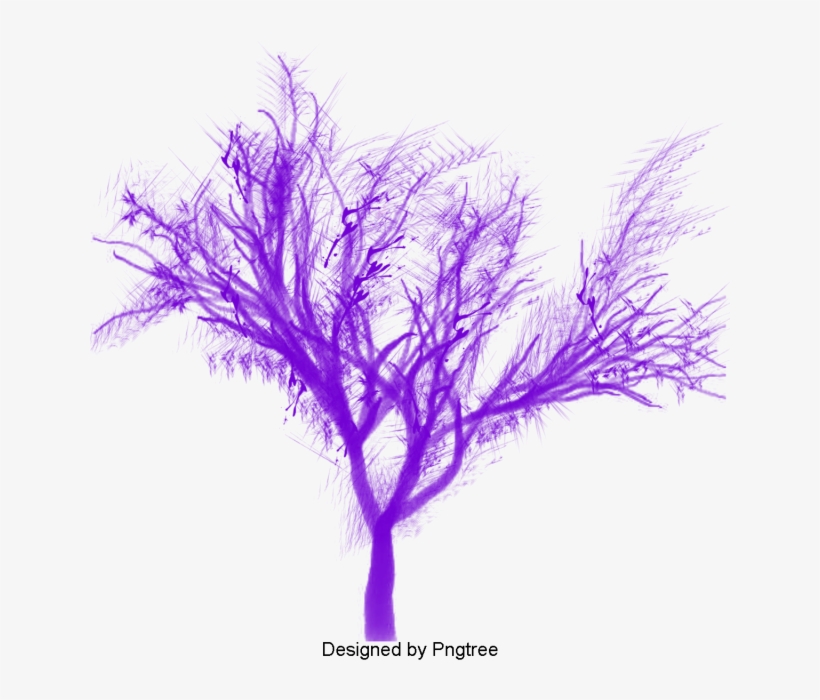 Beautiful Cool Watercolor Color Ink Tree, Beautiful, - Ink, transparent png download