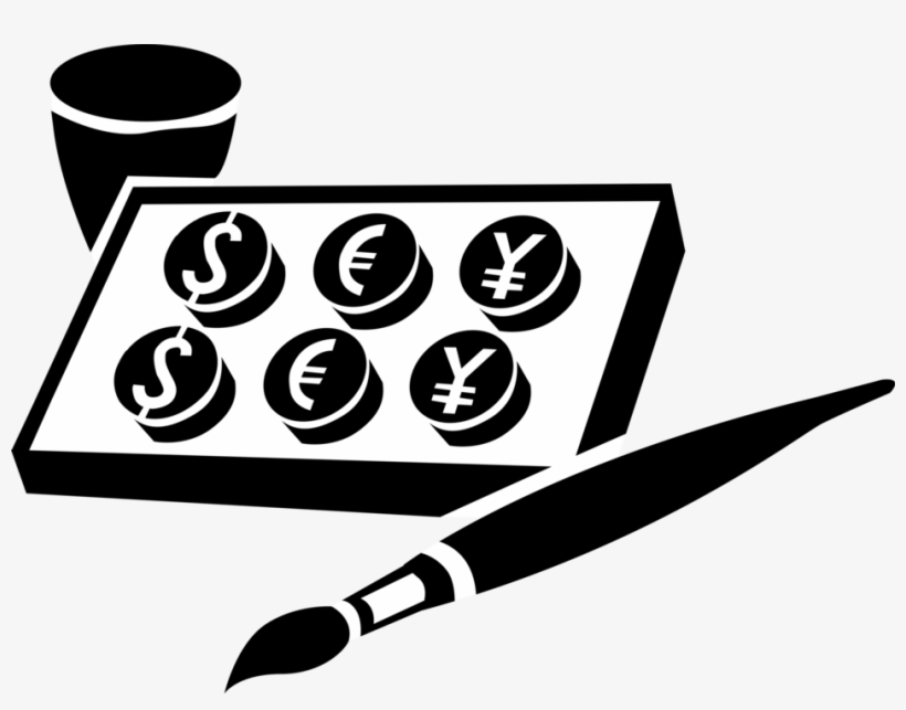 Vector Illustration Of Financial Concept Visual Arts, transparent png download