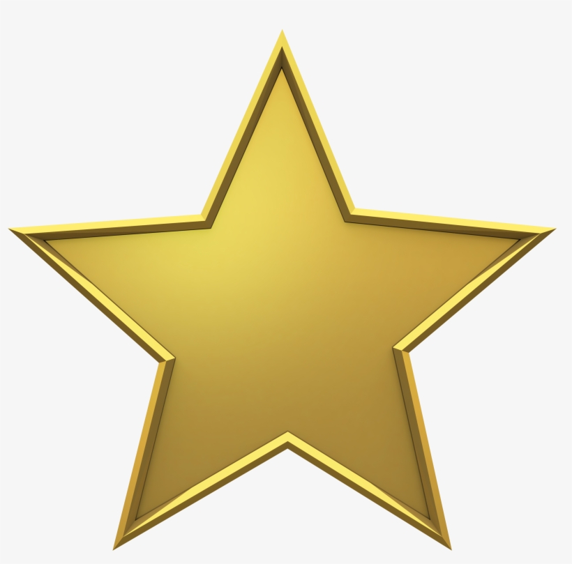 Objects - Star Png, transparent png download