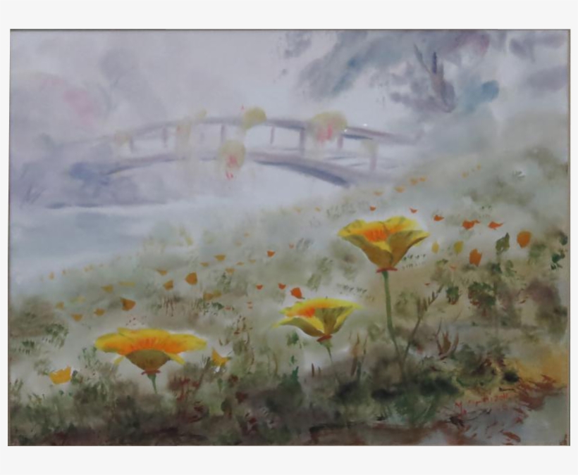 Mariano Ortuzar - Landscape With River, transparent png download