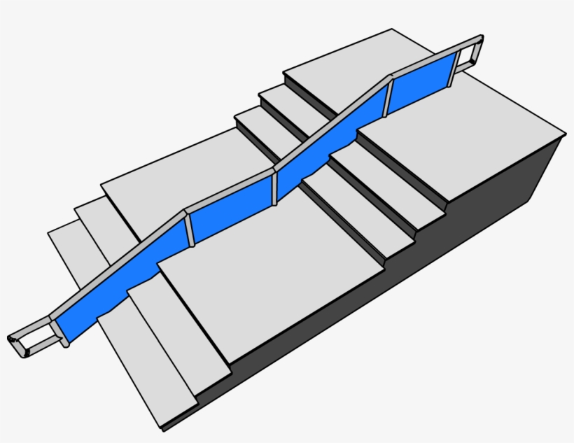 Stair Ramp Furniture Icon - Club Penguin Stairs, transparent png download