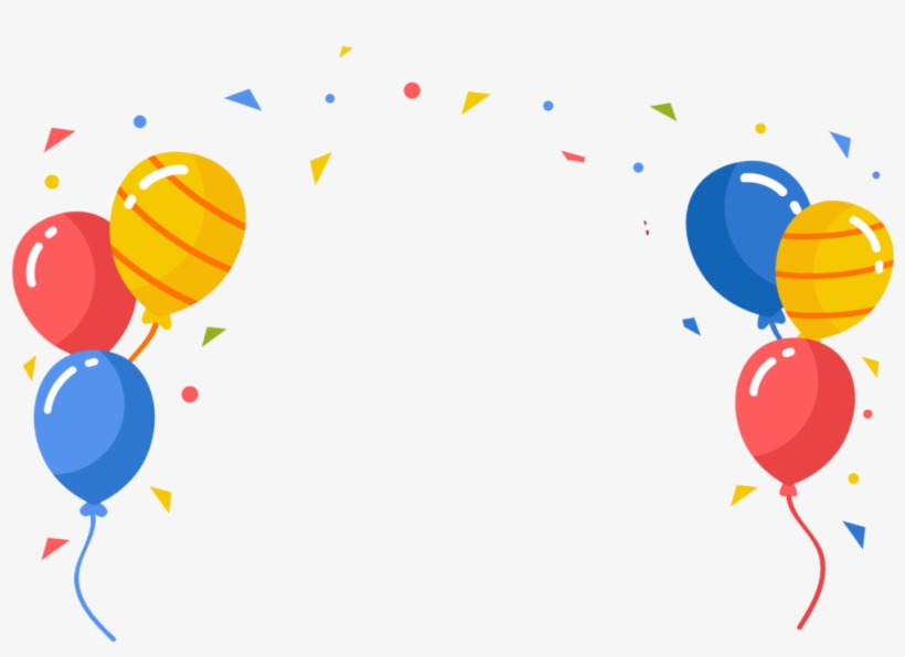 Vector Color Balloons Png - Balloons Png, transparent png download