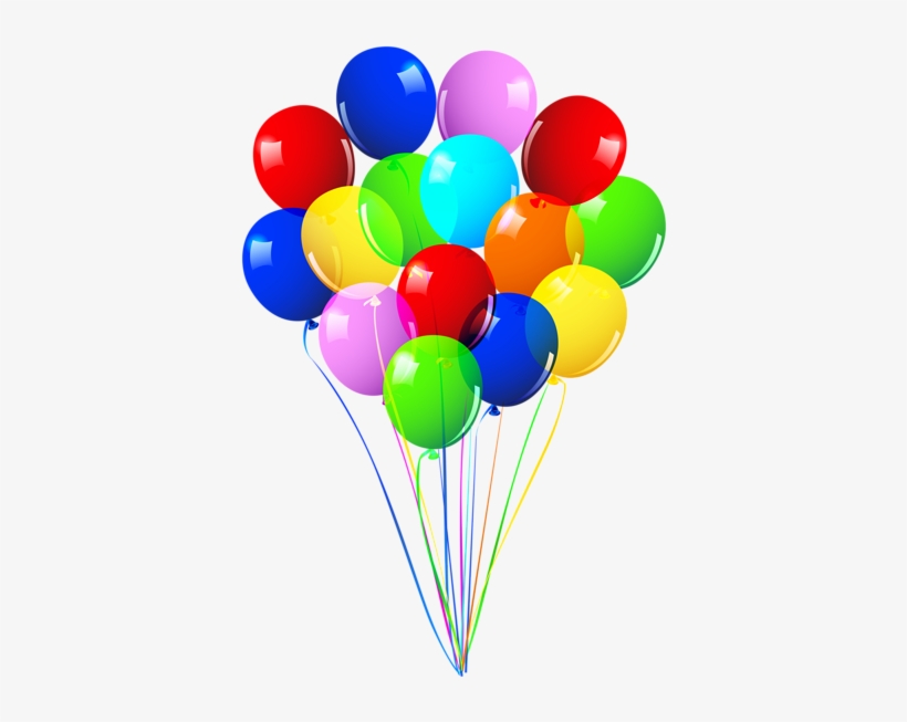 Balloons, Balloon Box, Printables, Birthdays, Flowers, - Bunch Of Balloons Png, transparent png download