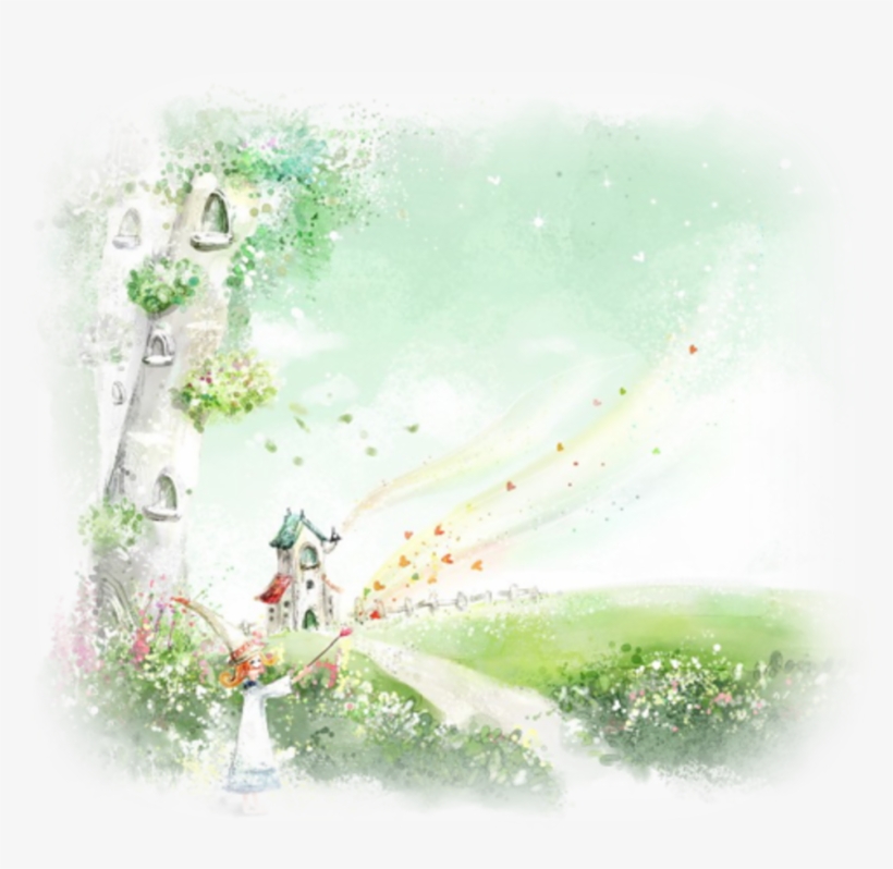 Drawings Hd Desktop Wallpapers For Ultra Hd Tv ☆ Wide - Happy Spring, transparent png download