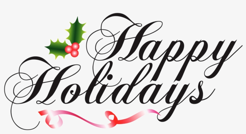 Happy Holidays Png High Quality Image - Happy Holidays High Resolution, transparent png download