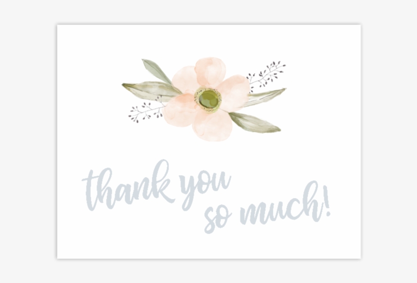 Thank You - Magnolia, transparent png download