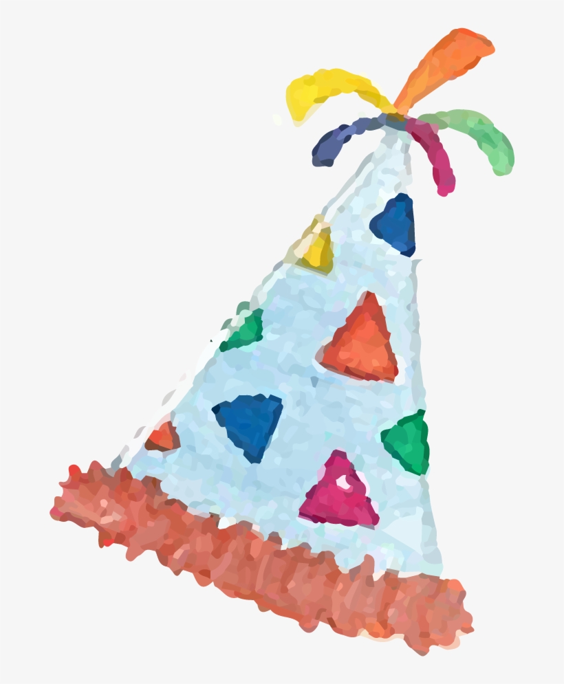 Birthday Hat Clipart Png Image - Birthday Hat Illustration Png, transparent png download
