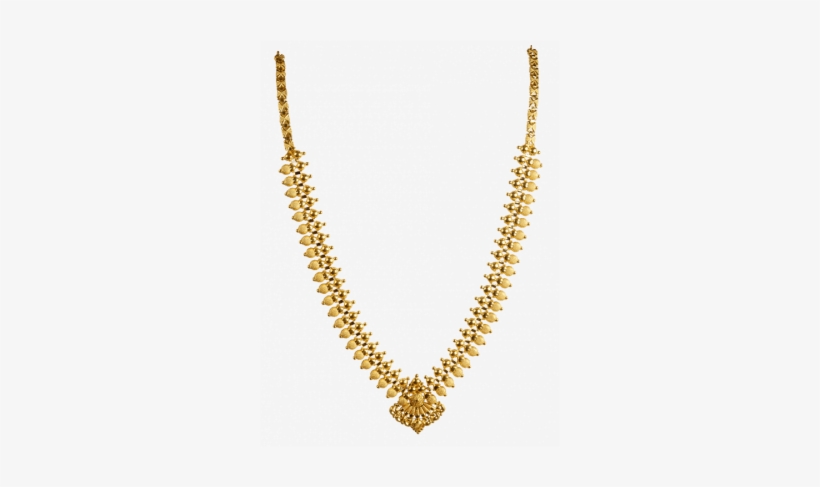 Thanmay N 7468-12 - Latest Necklace Designs Gold, transparent png download