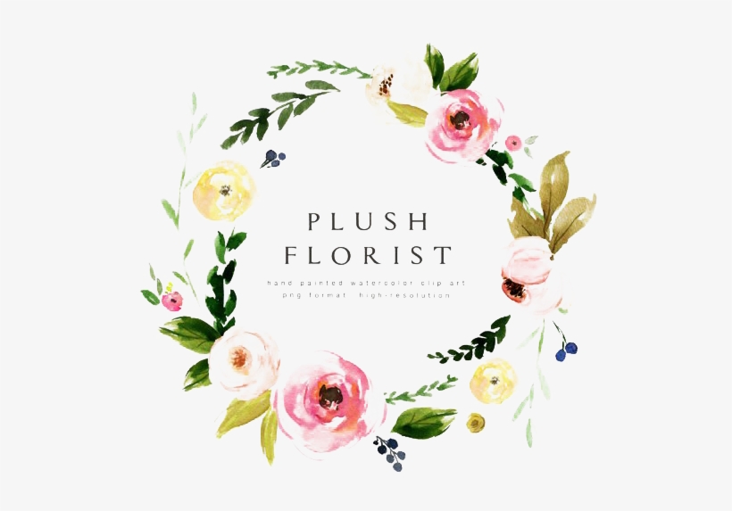 Watercolor Flowers Png Transparent Images - Watercolor Flower Baby Monthly Blanket, transparent png download