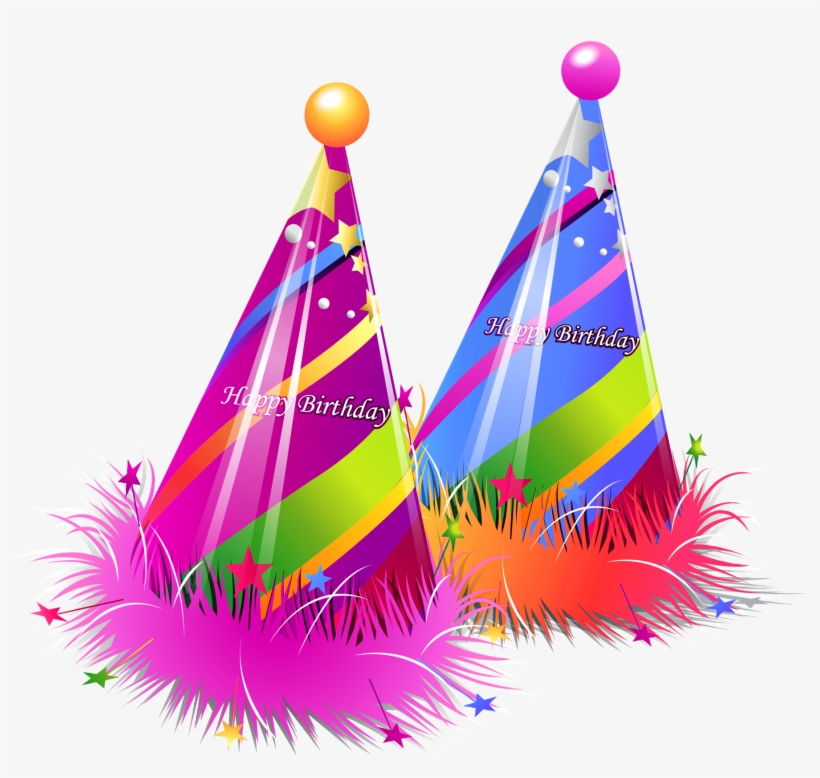 Birthday Hat Free Download Png - Happy Birthday Png, transparent png download
