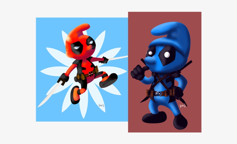 Speed Drawing Deadpool - Drawing, transparent png download