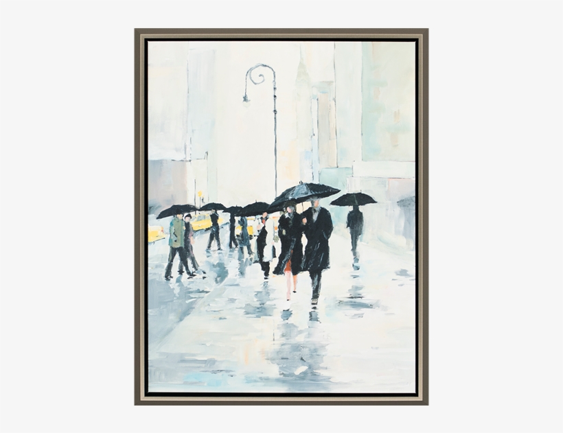 City In The Rain - Artland Avery Tillmon: Stadt Im Regen, transparent png download