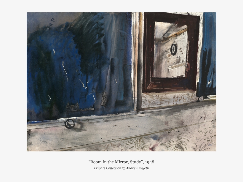 10 - Andrew Wyeth Looking Out Looking, transparent png download