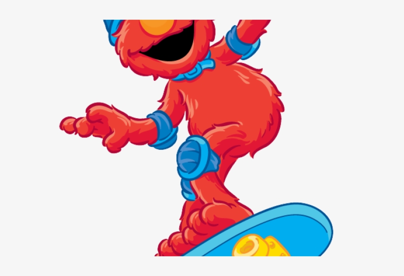 Sesam Street Clipart Elmo Potty - Elmo, transparent png download